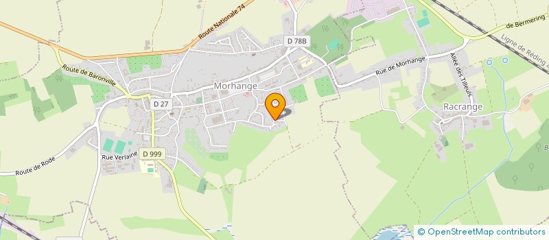 localisation de l'entreprise MONSIEUR LOIC PERNET  MORHANGE