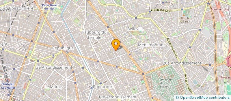 localisation de l'entreprise MONSIEUR LOIC PETITMANGIN  PARIS