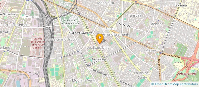 localisation de l'entreprise MONSIEUR LOIC PEZERAT à LYON