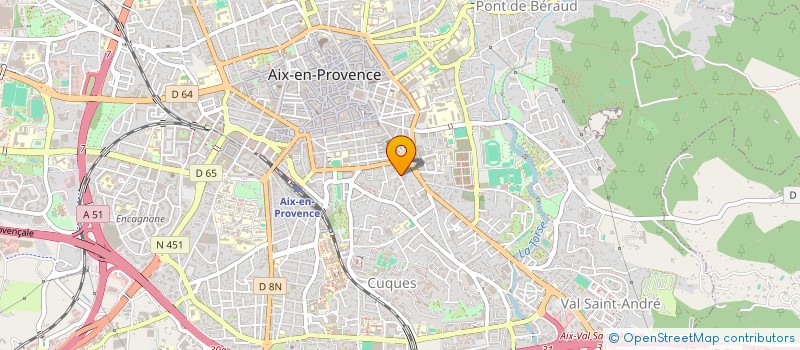 localisation de l'entreprise MONSIEUR LOIC PHILIPPE LAURET à AIX-EN-PROVENCE
