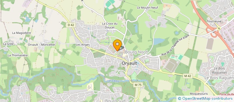 localisation de l'entreprise MONSIEUR LOIC PICARD à ORVAULT