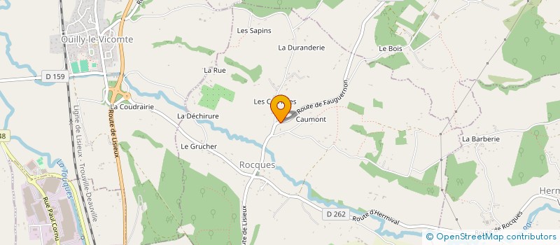 localisation de l'entreprise MONSIEUR LOIC PIDOU  ROCQUES