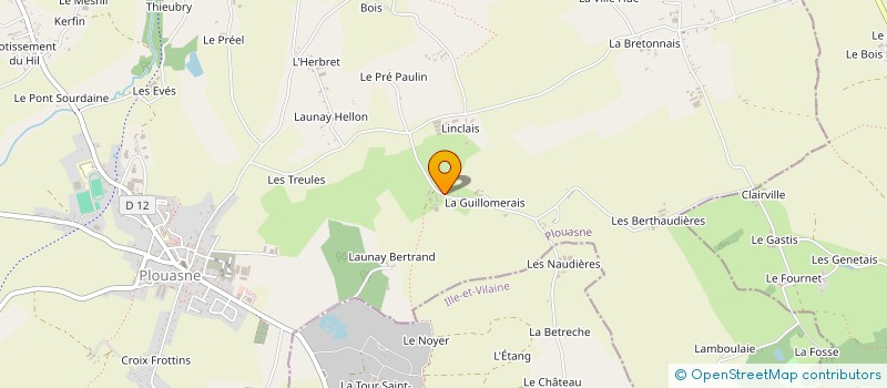 localisation de l'entreprise MONSIEUR LOIC PIEL à PLOUASNE