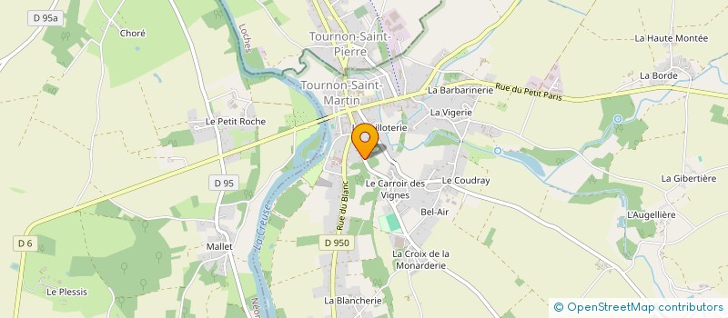 localisation de l'entreprise MONSIEUR LOIC PIERRE à TOURNON-SAINT-MARTIN