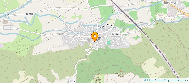 localisation de l'entreprise MONSIEUR LOIC PIERROT  ALLEINS