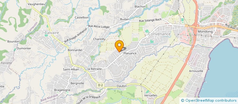 localisation de l'entreprise MONSIEUR LOIC PINCHART  BAIE-MAHAULT