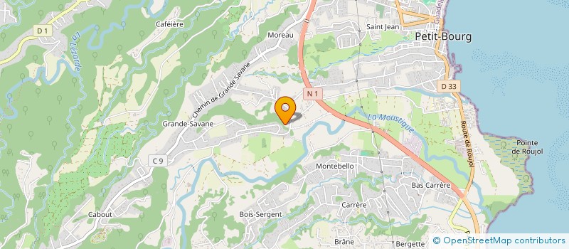 localisation de l'entreprise MONSIEUR LOIC PLAISIR  PETIT-BOURG