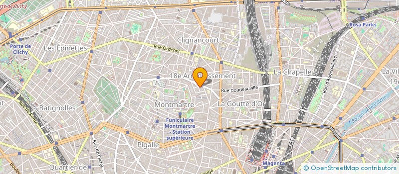 localisation de l'entreprise MONSIEUR LOIC PLANET  PARIS