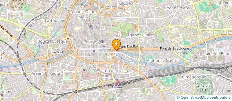 localisation de l'entreprise MONSIEUR LOIC PLESSE à RENNES