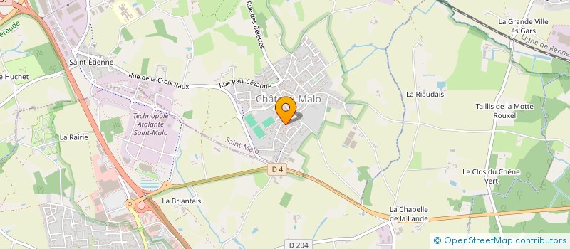 localisation de l'entreprise MONSIEUR LOIC POIRIER  SAINT-MALO