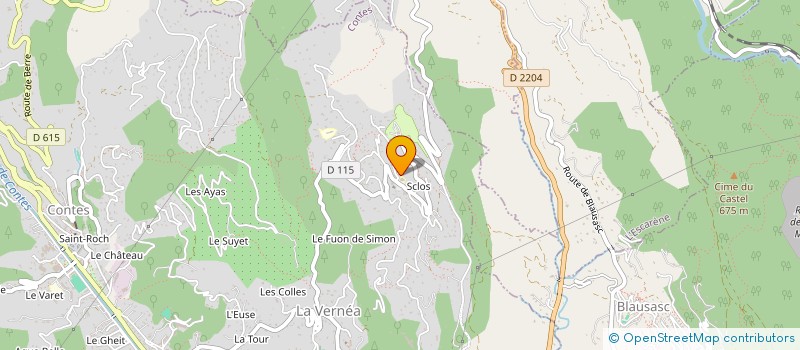 localisation de l'entreprise MONSIEUR LOIC POIRINE  CONTES