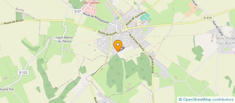 localisation de l'entreprise MONSIEUR LOIC POIXBLANC  BUCHY