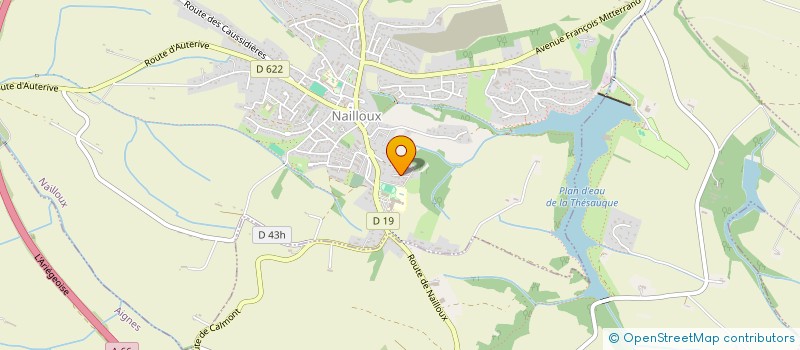 localisation de l'entreprise MONSIEUR LOIC PONET  NAILLOUX