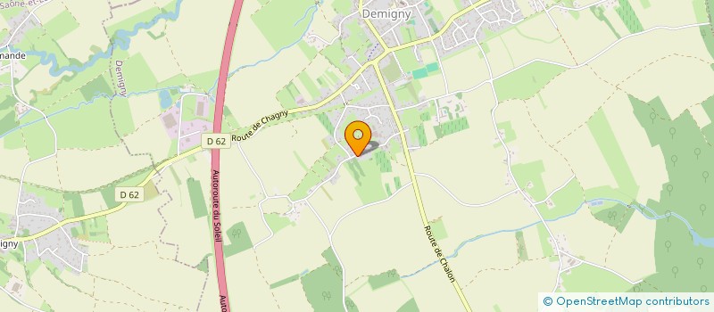 localisation de l'entreprise MONSIEUR LOIC PONSARD  DEMIGNY