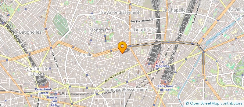 localisation de l'entreprise MONSIEUR LOIC POTTIER  PARIS