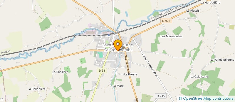 localisation de l'entreprise MONSIEUR LOIC PREDERY à SAINTE-GAUBURGE-SAINTE-COLOMBE