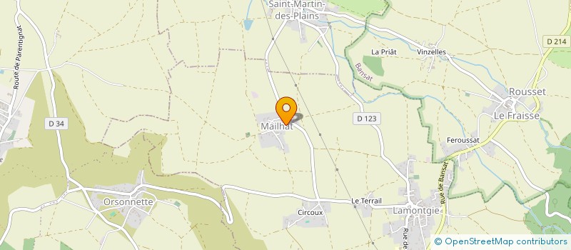 localisation de l'entreprise MONSIEUR LOIC PULBY  BANSAT