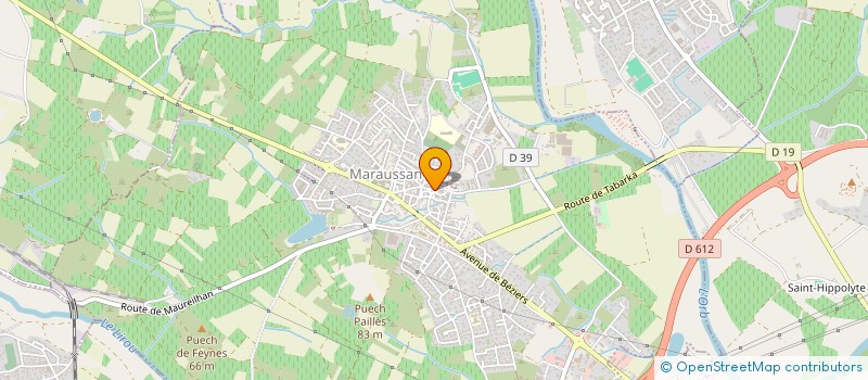 localisation de l'entreprise MONSIEUR LOIC PULPON  MARAUSSAN