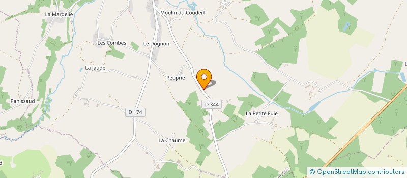 localisation de l'entreprise MONSIEUR LOIC QUINTARD à SAINT-LAURENT-DE-CERIS