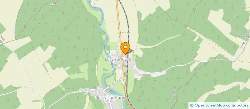 localisation de l'entreprise MONSIEUR LOIC RABUT  LUCY-SUR-CURE