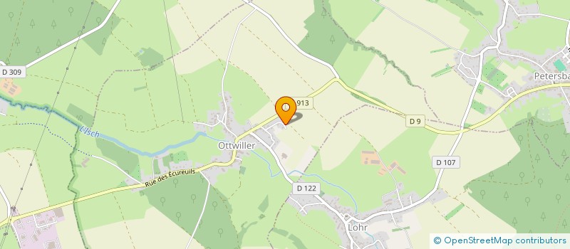 localisation de l'entreprise MONSIEUR LOIC RAICHLE  OTTWILLER