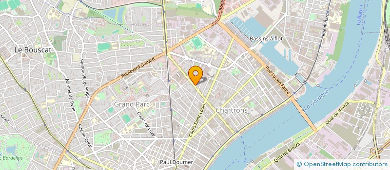 localisation de l'entreprise MONSIEUR LOIC RAMONDOU  BORDEAUX