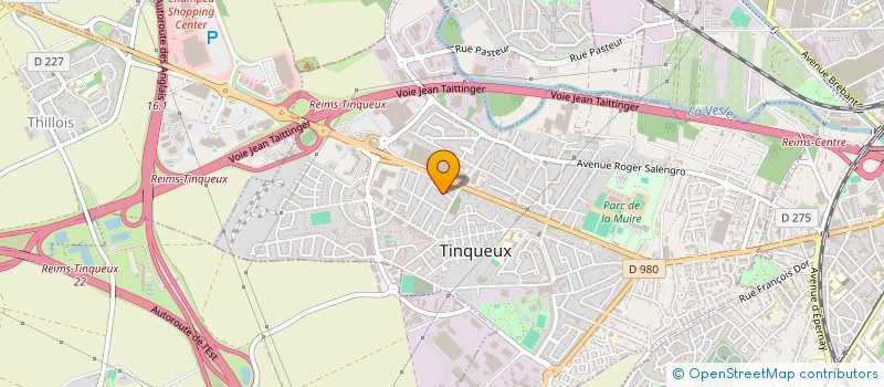 localisation de l'entreprise MONSIEUR LOIC RAULIN à TINQUEUX