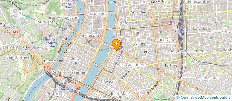 localisation de l'entreprise MONSIEUR LOIC RAVOU  LYON