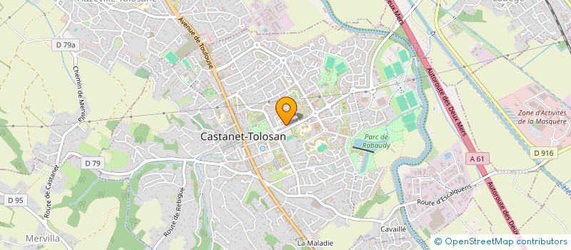 localisation de l'entreprise MONSIEUR LOIC REGARE  CASTANET-TOLOSAN