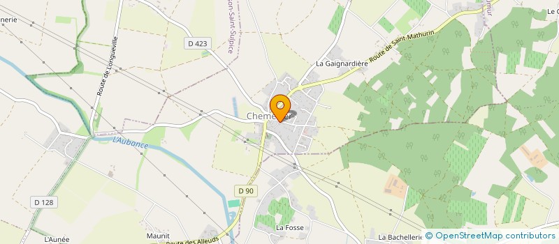 localisation de l'entreprise MONSIEUR LOIC REMY à BRISSAC LOIRE AUBANCE