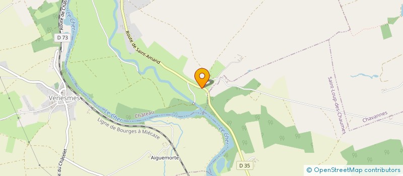 localisation de l'entreprise MONSIEUR LOIC REMY  CHATEAUNEUF-SUR-CHER