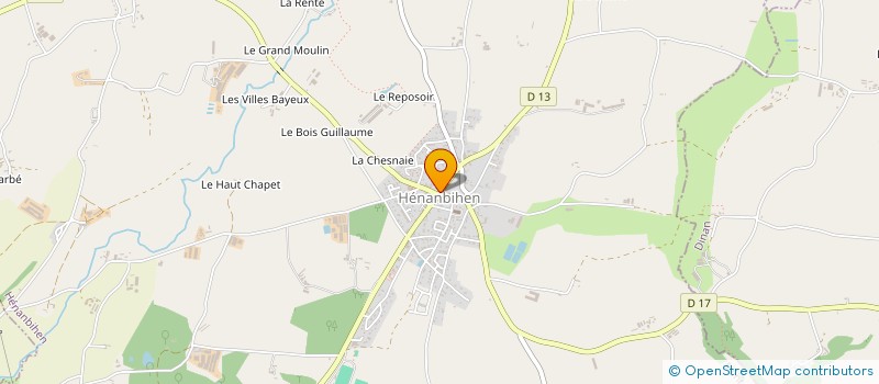 localisation de l'entreprise MONSIEUR LOIC RENAULT  HENANBIHEN