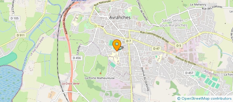 localisation de l'entreprise MONSIEUR LOIC RENAULT  AVRANCHES