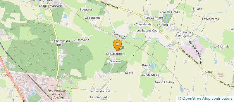 localisation de l'entreprise MONSIEUR LOIC RENOU  VERN-SUR-SEICHE