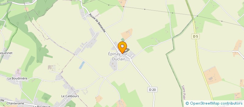 localisation de l'entreprise MONSIEUR LOIC REQUIER  EPINAY-SUR-DUCLAIR