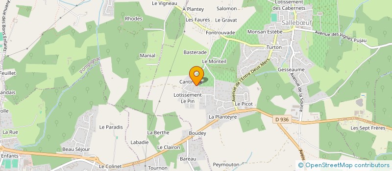 localisation de l'entreprise MONSIEUR LOIC REY  SALLEBUF