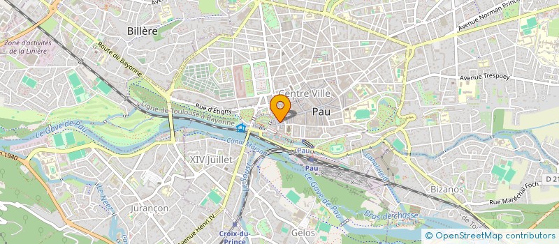 localisation de l'entreprise MONSIEUR LOIC RICHARD  PAU