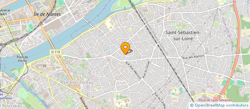 localisation de l'entreprise MONSIEUR LOIC RICOLLEAU à SAINT-SEBASTIEN-SUR-LOIRE