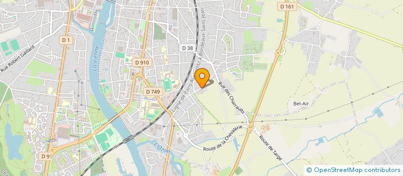 localisation de l'entreprise MONSIEUR LOIC RING  CHATELLERAULT