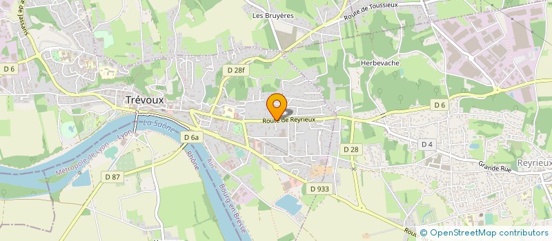 localisation de l'entreprise MONSIEUR LOIC RISSER  TREVOUX