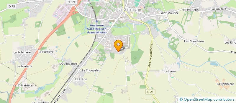 localisation de l'entreprise MONSIEUR LOIC RIVAL à GARNACHE (LA)