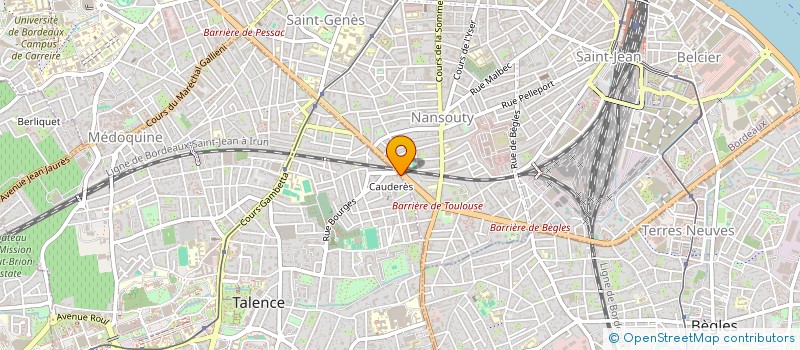 localisation de l'entreprise MONSIEUR LOIC ROCHUR  LORMONT