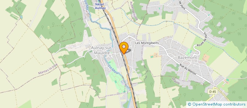 localisation de l'entreprise MONSIEUR LOIC ROHKEN à AULNAY-SUR-MAULDRE