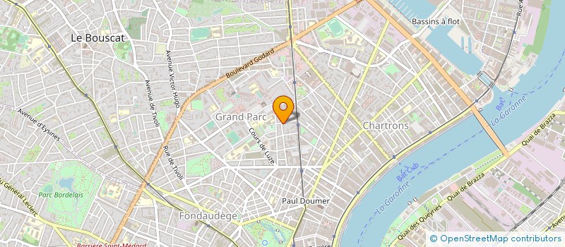 localisation de l'entreprise MONSIEUR LOIC ROHMER  BORDEAUX