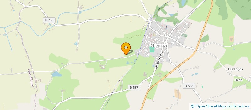 localisation de l'entreprise MONSIEUR LOIC ROUEIL  CHEMAZE