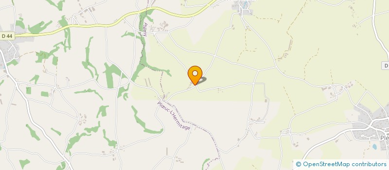 localisation de l'entreprise MONSIEUR LOIC ROUTIER  PLEMY