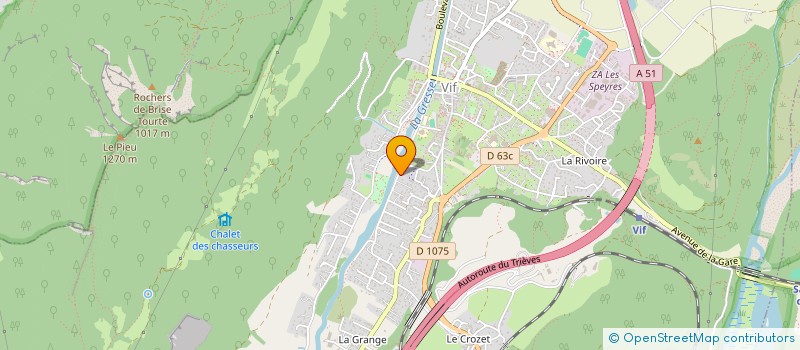 localisation de l'entreprise MONSIEUR LOIC ROUX-MARCHAND  VIF