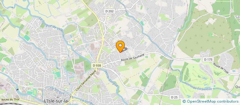 localisation de l'entreprise MONSIEUR LOIC RUAU à L'ISLE-SUR-LA-SORGUE