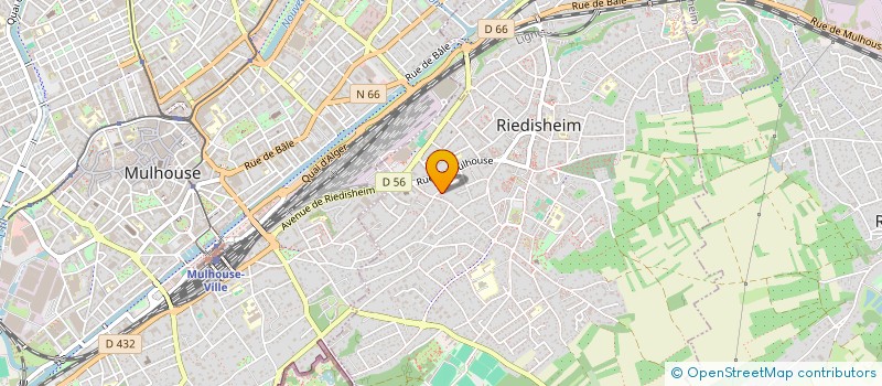 localisation de l'entreprise MONSIEUR LOIC RUHLMANN  RIEDISHEIM