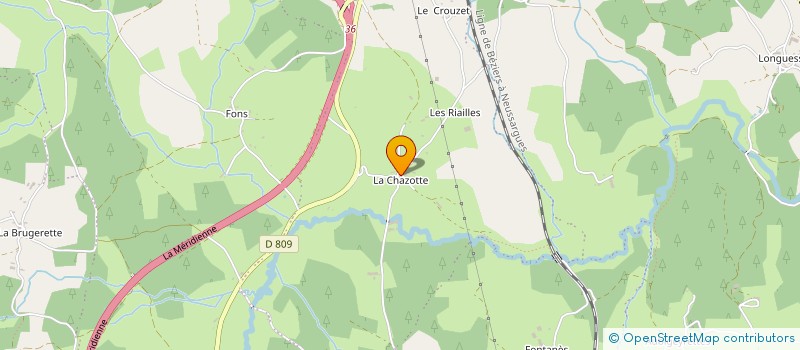 localisation de l'entreprise MONSIEUR LOIC SABRIER  PEYRE EN AUBRAC